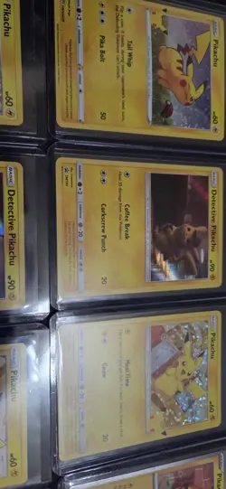 Pokemon TCG Pikachu & Detective Pikachu Card Lot 13x EX Holo Foil Promo - Image 3