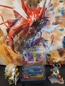 Mega Gengar EX 056/094 Me02: Phantasmal Flames Pokemon Card - Image 1