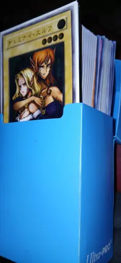 Yugioh Card Collection With Used Deck Box Included Mixed Sets Storage Unit Find - Image 1