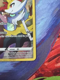 Braixen TG01/TG30 Silver Tempest Trainer Gallery Holo Ultra Rare Pokemon Card NM - Image 5