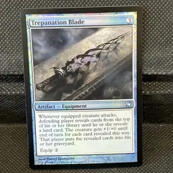 Trepanation Blade 235 Innistrad FOIL MTG TCG CARD NM - Image 1
