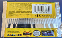 Pokemon Trading Card Game Unopened Jungle Booster Pack - Image 2