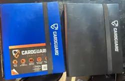 Cardguard Binders 20 Dual Pages 9 Pockets Pre-Owned Holds 360 Cards Each (2) - Image 1