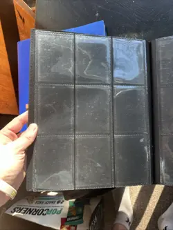 Cardguard Binders 20 Dual Pages 9 Pockets Pre-Owned Holds 360 Cards Each (2) - Image 5