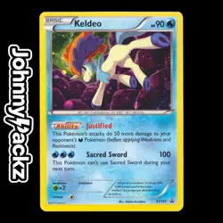 Keldeo XY191 - 2017 XY Evolutions Promo Holo Rare - Pokemon Card (M/NM) - Image 1