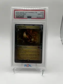 PSA 10 Mtg The One Ring (Showcase Non-Foil) the Lord of the Rings low Population - Image 3