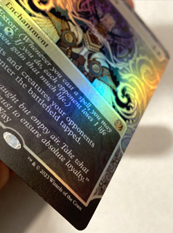 MTG Blind Obedience FOIL Wilds of Eldraine: Enchanting Tales 0001 NM - Image 3