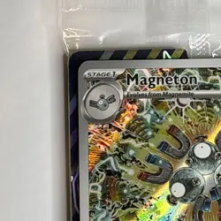 Pokemon Magneton SVP 159 Pokemon Center Stamped Sealed Promo Surging Sparks - Image 4
