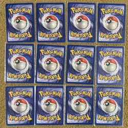 Pokemon Cards Jungle Series Lot Of 12 1st Edition WOTC 1999-2000 Vintage - Image 2