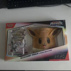 Pokemon TCG: Prismatic Evolutions - Accessory Pouch Special Collection - Image 1