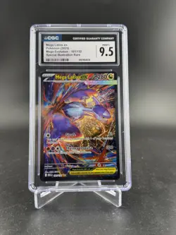 Pokemon Mega Latias EX Mega Evolution 181/132 Special Illustration Rare CGC 9.5 - Image 1