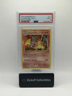 2016 Pokemon XY Charizard Holo Evolutions #11 PSA 9 - Image 1