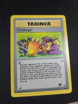 Pokemon Trainer - CHALLENGE! - Team Rocket 74/82 Uncommon NM - Image 1