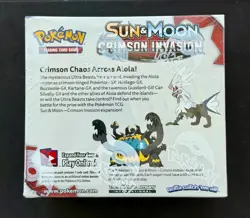 Pokemon Crimson Invasion Booster Box - Sun and Moon S&M BB Sealed 2017 Vintage 820650812491 - Image 2