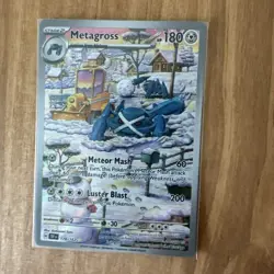 Pokemon Metagross 178/162 Temporal Forces Illustration Rare - Image 1