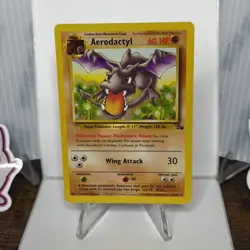 Aerodactyl 16/62 Non Holo Fossil Set Rare Pokemon WOTC NM - Image 1