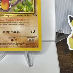 Aerodactyl 16/62 Non Holo Fossil Set Rare Pokemon WOTC NM - Image 2