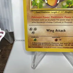 Aerodactyl 16/62 Non Holo Fossil Set Rare Pokemon WOTC NM - Image 5