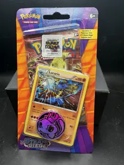 Pokemon TCG XY Steam Siege Lucario Blister Pack Sealed New! - Image 1