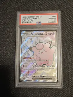 PSA 10 Lillie's Clefairy ex 173/159 - Pokemon Journey Together (FAST SHIPPING!) - Image 1