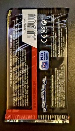 Pokemon TCG: Mega Evolution - English Booster Pack SEALED - 22.51g - Image 3
