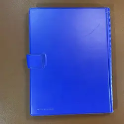 Pokemon Collectors Album Binder/Folder, Vtg 1999 ~ Binder Only ~ Charmander Blue - Image 3