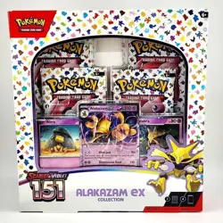 Pokemon TCG Scarlet Violet 151 Alakazam ex Collection Box - GAME MONSTER CANADA - Image 1