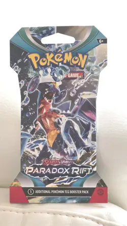 Pokemon Scarlet and Violet Paradox Rift Booster SEALED Unopened Pack - Image 1