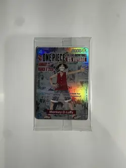 Monkey.D.Luffy (055) (College Basketball US Voyage) P-055 One Piece Promotion... - Image 1