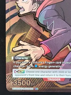 Yuji Itadori (006) R* Blue Alt Art Jujutsu Kaisen Union Arena TCG - Image 3