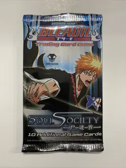 Bleach Soul Society 1st Edition Booster Pack Trading Card Game CCG TCG Version 1 - Image 1