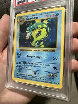 PSA 6 Shadowless Gyarados 6/102 Base Holo 1999 Pokemon Card Vintage - Image 3