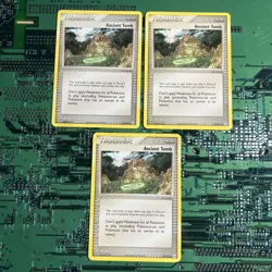 Ancient Tomb 87/101 EX Hidden Legends Pokemon Card Trainer Stadium Non-Holo 3 - Image 1