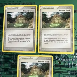 Ancient Tomb 87/101 EX Hidden Legends Pokemon Card Trainer Stadium Non-Holo 3 - Image 2