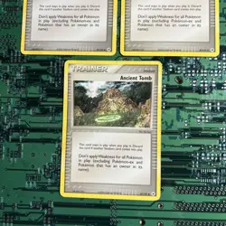 Ancient Tomb 87/101 EX Hidden Legends Pokemon Card Trainer Stadium Non-Holo 3 - Image 3