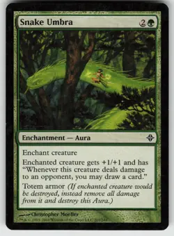 Snake Umbra C Rise of the Eldrazi 207 MTG - Image 1