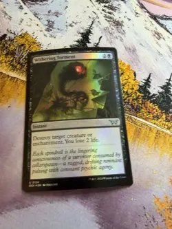 Withering Torment (0124) Foil - MTG: Duskmourn: DSK - NM - Image 1