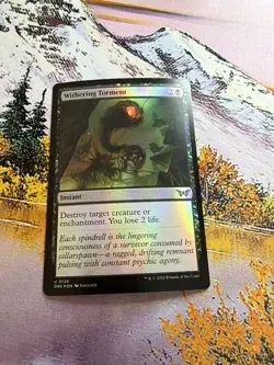 Withering Torment (0124) Foil - MTG: Duskmourn: DSK - NM - Image 2