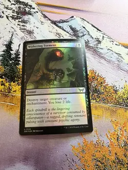 Withering Torment (0124) Foil - MTG: Duskmourn: DSK - NM - Image 3