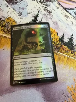 Withering Torment (0124) Foil - MTG: Duskmourn: DSK - NM - Image 4