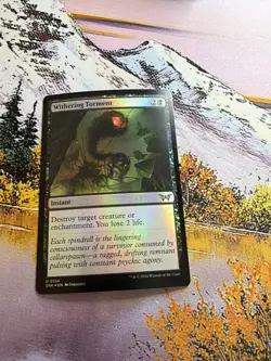 Withering Torment (0124) Foil - MTG: Duskmourn: DSK - NM - Image 5