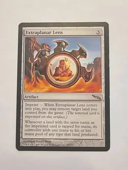 Extraplanar Lens [Mirrodin] Magic the Gathering LP MTG - Image 1
