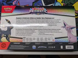 Pokemon TCG Prismatic Evolutions Premium Figure Collection Factory Sealed - Image 3