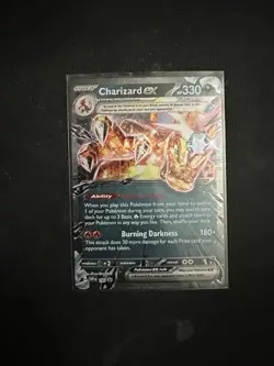 Pokemon TCG Charizard EX Obsidian Flames Promo 196 - Image 1