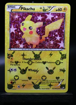 2013 Pokemon B&W Legendary Treasures Radiant Collection #RC7/RC25 Pikachu - Image 1