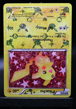 2013 Pokemon B&W Legendary Treasures Radiant Collection #RC7/RC25 Pikachu - Image 3