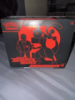Pokemon Destined Rivals ETB Open Box- No Booster Packs Included - Image 1
