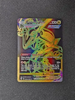 Pokemon TCG Rayquaza VMAX TG29/TG30 Rare Silver Tempest Trainer Gallery Holo - Image 1
