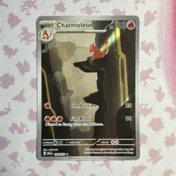 Pokemon Charmeleon 169/165 Scarlet & Violet 151 Reverse Holo Rare Stage 1 100HP - Image 1