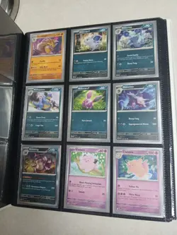 Pokemon 151 basic set #1-165 With Binder Charizard Blastoise Mew Venusaur EX - Image 5